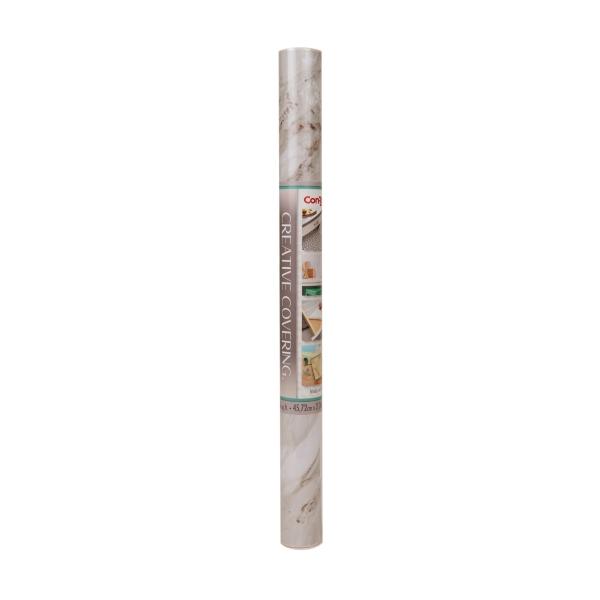 ROLLO ADHESIVO DECORATIVO MÁRMOL CLÁSICO BEIGE 270 X 45.72 CM