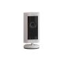 RING PRO CÁMARA DE SEGURIDAD EXTERIOR CON REFLECTORES Y SIRENA CABLEADA BLANCO