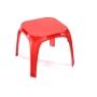SILLA INFANTIL DE PLÁSTICO LIGERA EN COLOR ROJO