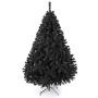 ÁRBOL NAVIDEÑO NEVADO ASPEN 2.20 M CON 1104 RAMAS NEGRO