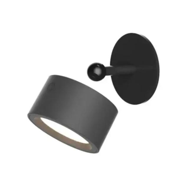 LÁMPARA LED 8 X 7.2 CM NEGRO