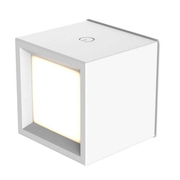 LÁMPARA BOX 8 X 8 CM BLANCA