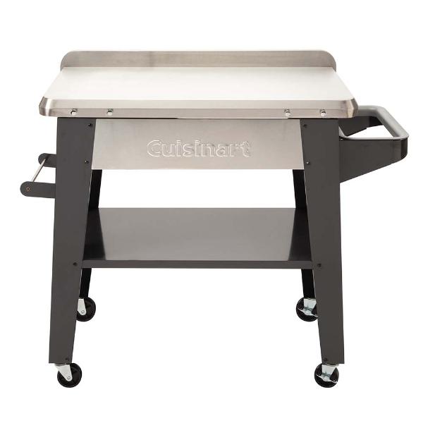MESA DE SERVICIOS DE ACERO INOXIDABLE CUISINART