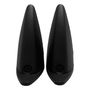 CLIPS PARA REPISA TIPO FLOTANTE SOPORTE 9.3 CM 2 PIEZAS DE METAL NEGRO