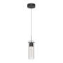 COLGANTE ESSENCE DE 1LUZ LED NEGRO
