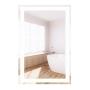 ESPEJO LUZ LED TOUCH 40 X 60CM CONTORNO ESMERILADO
