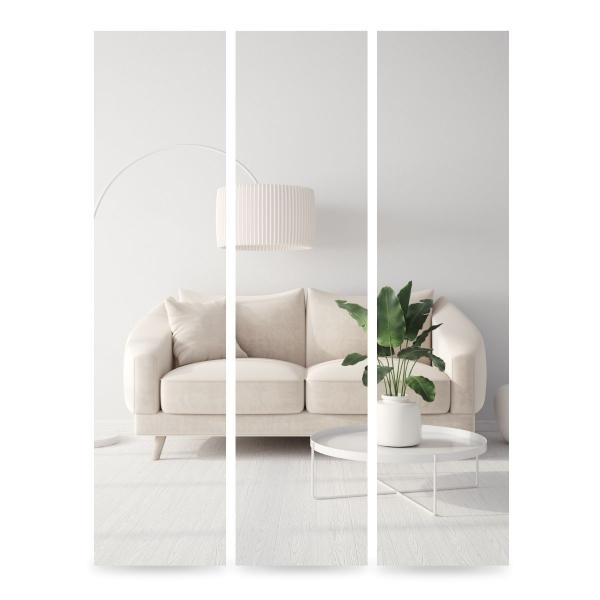 SET 3 ESPEJOS CANTO PULIDO RECTANGULARES