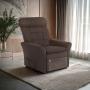 SILLÓN RECLINABLE ATENAS CHOCOLATE