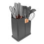 SET DE UTENSILIOS DE COCINA DE SILICÓN 19 PIEZAS GRIS