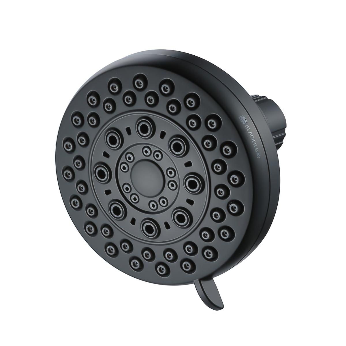 Regadera de abs de 3.8 pulgadas y 5 funciones en n