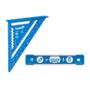 ESCUADRA DE ALUMINIO DE 7 PULGADAS CON UN NIVEL TORPEDO DE 9 PULGADAS EMPIRE TRUE BLUE