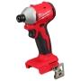 DESTORNILLADOR DE IMPACTO SIN ESCOBILLAS HEXAGONAL DE 1/4 PULGADA MILWAUKEE M18