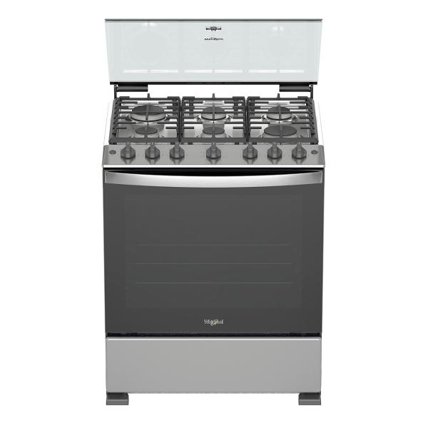 ESTUFA DE PISO GAS WHIRLPOOL 30" ACERO