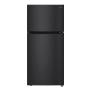 REFRIGERADOR LG TOP MOUNT NEGRO 20 PIES CUBICOS