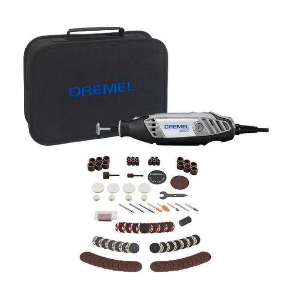 MOTOTOOL DREMEL 3000 CON KIT DE 110 ACCESORIOS MULTIUSOS