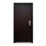 PUERTA DE SEGURIDAD PARIS IZQUIERDA 95 X 215 CM CHOCOLATE 13 PASADORES PINTURA AUTOMOTRIZ