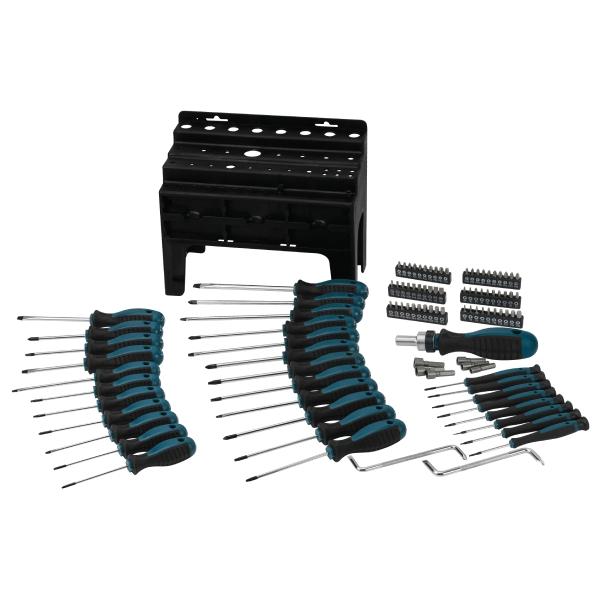 JUEGO DE DESTORNILLADORES DOMÉSTICO DE 28.5 X 33.2 X 13.5 CM DE ACERO ANVIL