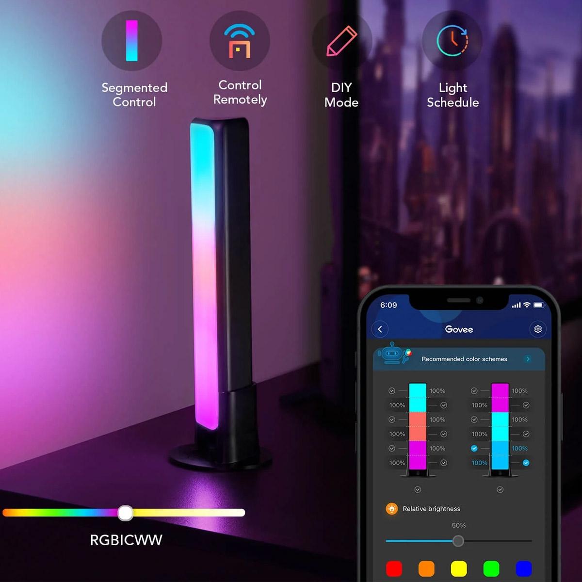 FLOW PLUS RGBICWW BARRAS DE LUZ INTELIGENTES | The Home Depot México ...