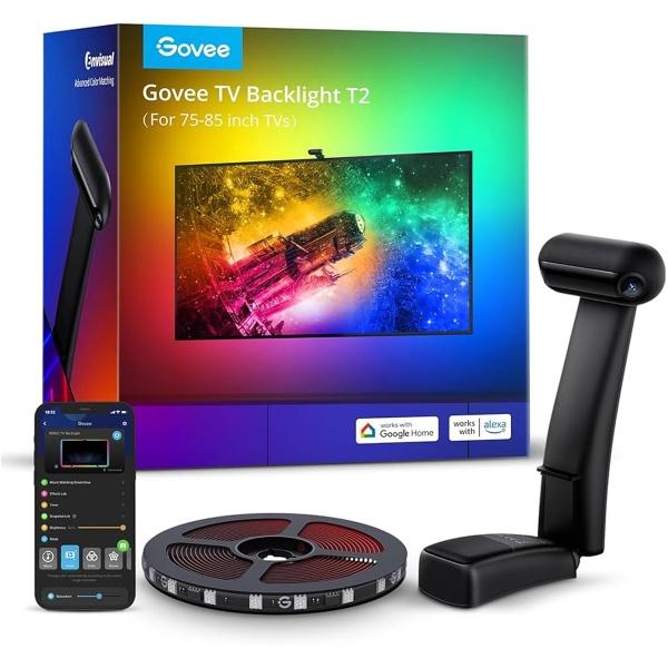 GOVEE ENVISUAL TV BACKLIGHT T2 WITH DUAL CAMERAS (5565INCHES)