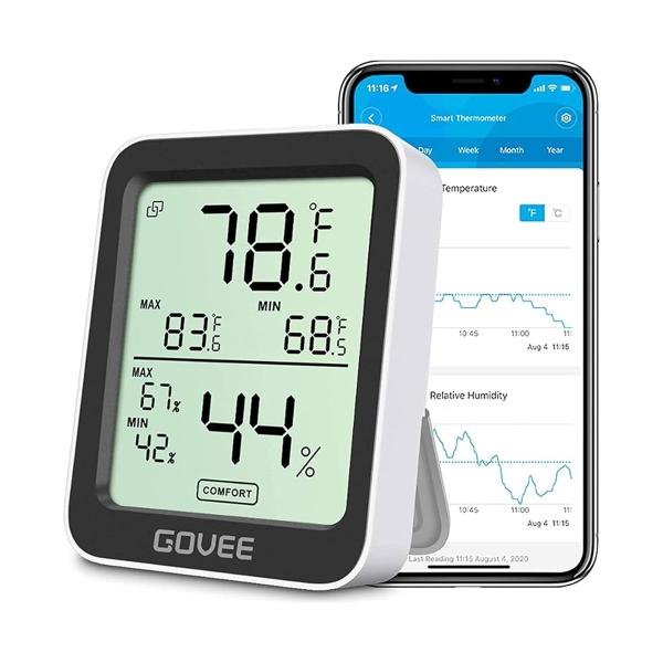 GOVEE WIFI TERMÓMETRO INTELIGENTE CON PANTALLA