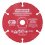 DISCO DE CORTE MULTIMATERIAL CON GRANO DE CARBURO DE 3 PULGADAS