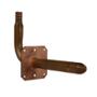 SALIDA DE PARED COBRE CURVO CON ESPIGA 1/2 X 6 CON SOPORTE