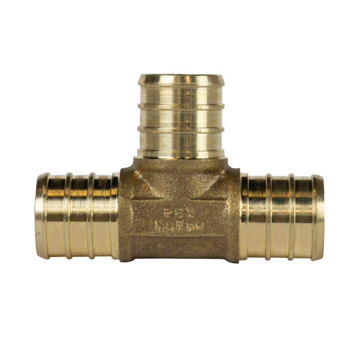 Conexión tee espiga latón 3/4 x 3/4 x 3/4