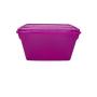CAJA PLASTICA UTILBOX 47L ROSA