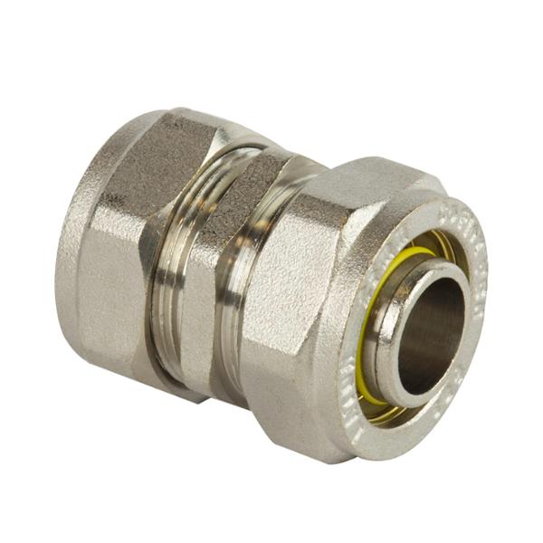 COPLE 3/4 X 3/4 DE PULGADA PLATA COFLEX