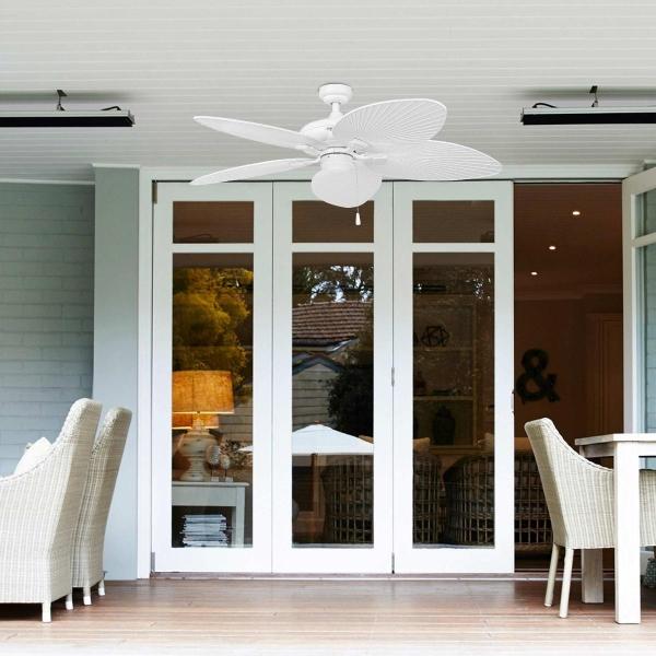 VENTILADOR TROPICAL HURACAN 52PG 5 ASPAS PARA USO EXTERIOR