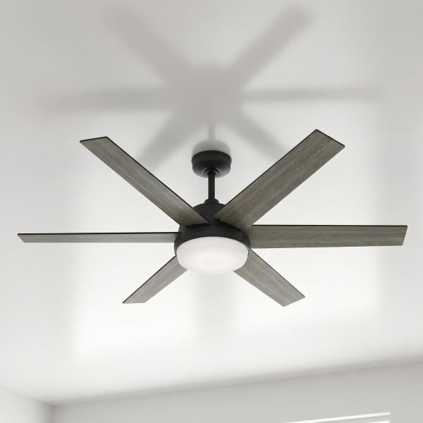 VENTILADOR DE TECHO MILLINGTON 60" PARA INTERIOR NEGRO