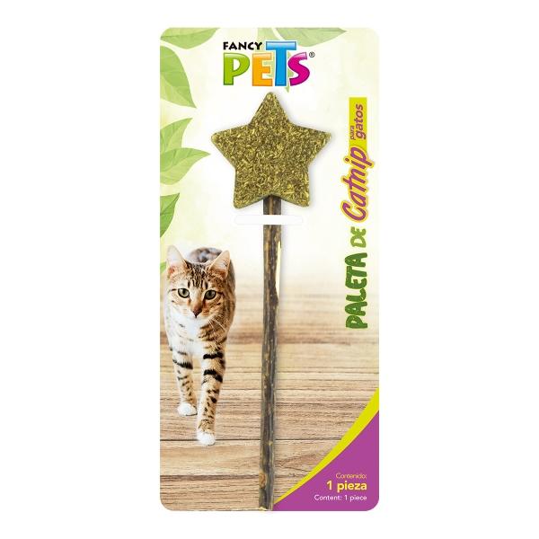 PALETA PARA GATOS DE CATNIP VERDE