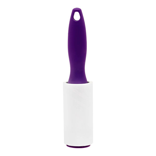 RODILLO QUITA PELUSA CON 80 HOJAS MORADO