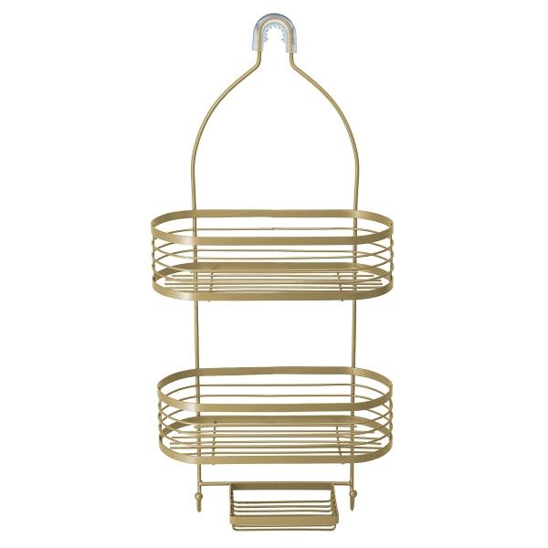 ORGANIZADOR PARA REGADERA DORADO