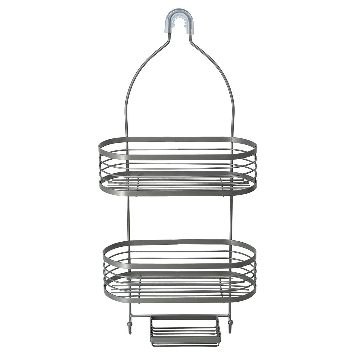 Organizador para regadera satinado mate