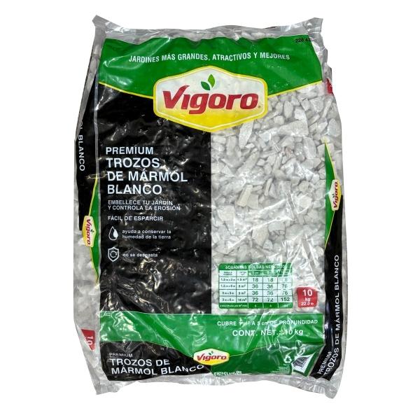 TROZOS DE MARMOL BLANCO 10KG