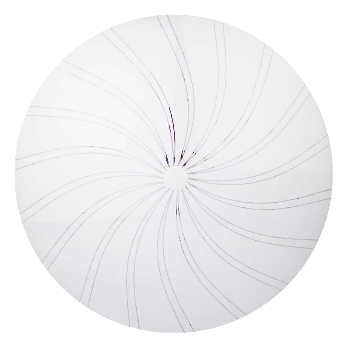 Luminarios led tipo plafón blanco espiral 2 piezas