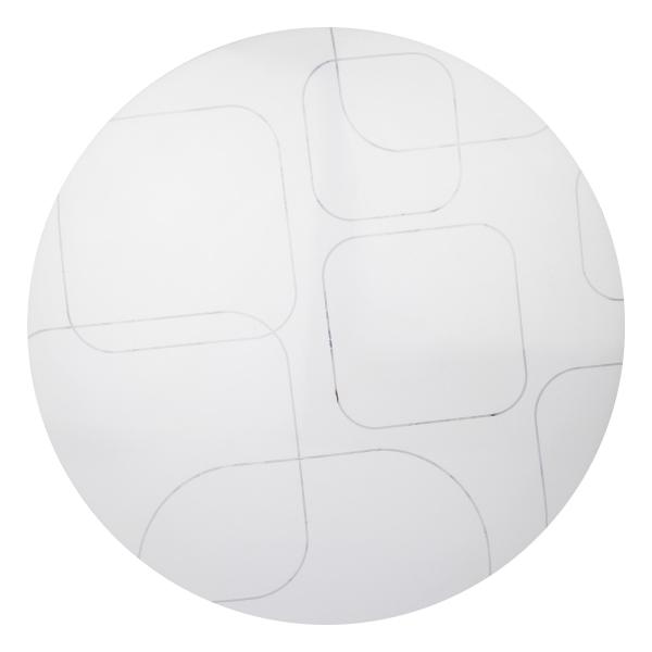 LUMINARIOS LED TIPO PLAFÓN BLANCO CUADROS 2 PIEZAS