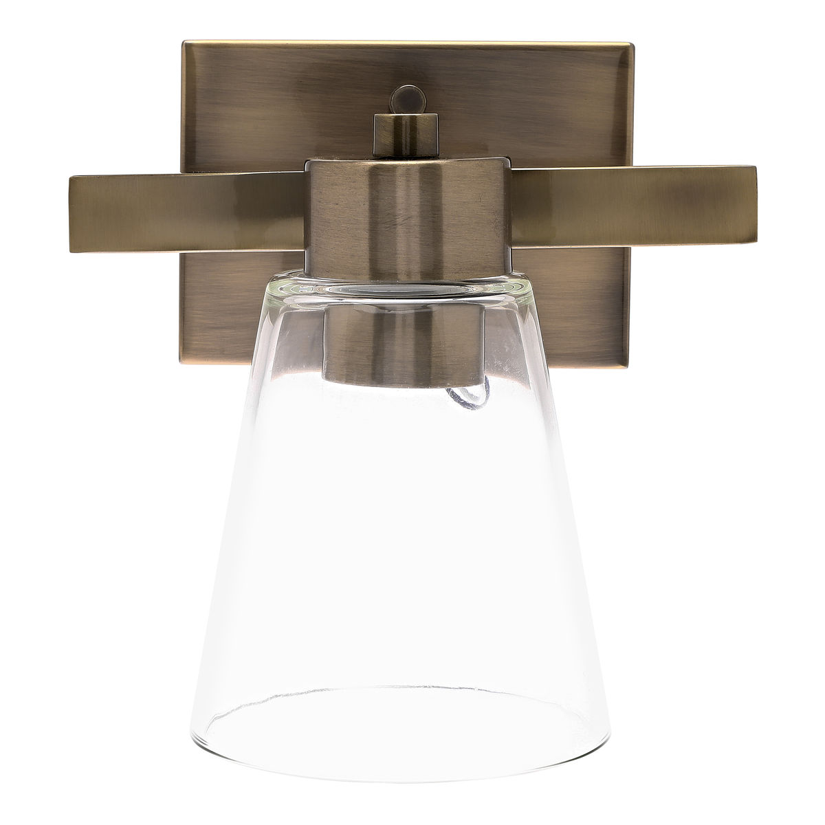 Lámpara de pared incandescente de 24 cm x 22.5 cm dorado