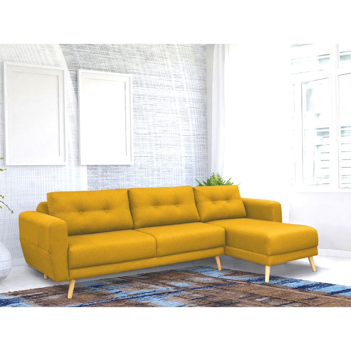 Sala burgos modular con brazos amarillo