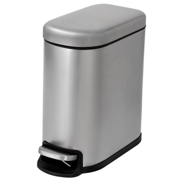 BOTE DE BASURA ACABADO ACERO INOXIDABLE CEPILLADO