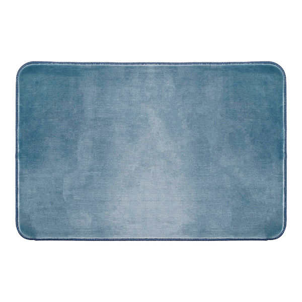 TAPETE PARA BAÑO MINK AZUL D'CO CARPETS 40 X 60 CM
