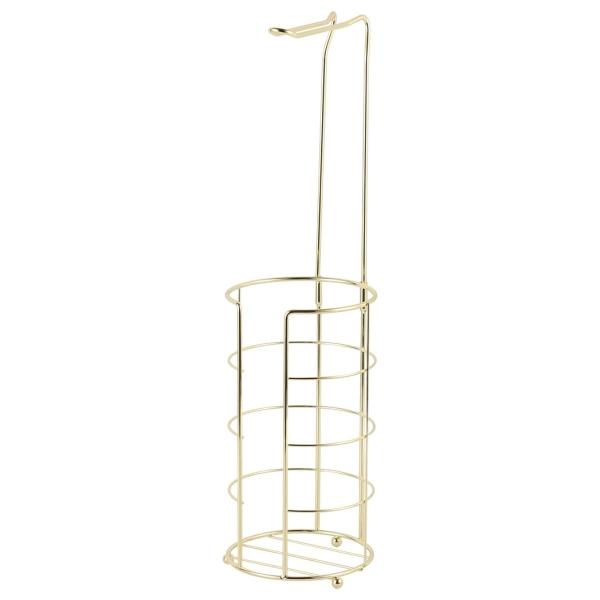 ORGANIZADOR DE PAPEL HIGIENICO PARA 4 ROLLOS DORADO SKAB