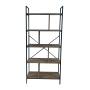 ORGANIZADOR METÁLICO CAFE 4 NIVELES 74X30X170CM