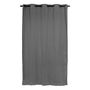 CORTINA BLACKOUT CON ARILLOS GRIS 213 X 135 CM 2 PIEZAS