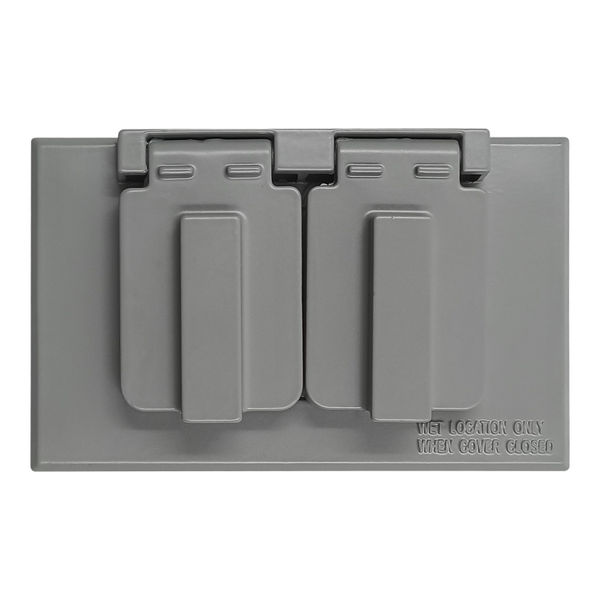 PLACA DÚPLEX INTERPERIE METÁLICA COLOR GRIS