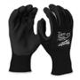GUANTES DE NITRILO MILWAUKEE PARA TRABAJO TALLA M NIVEL 1