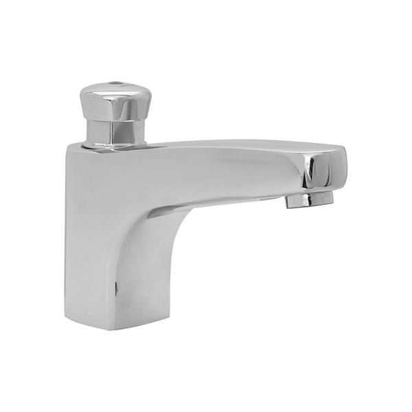 LLAVE MECÁNICA TEMPORIZADORA MODELO ARONA ACABADO CROMO BAJO CONSUMO DE AGUA