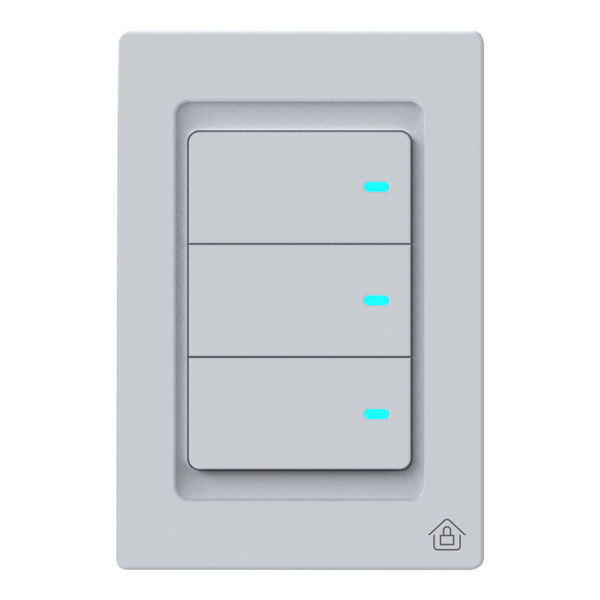 APAGADOR INTELIGENTE DE 3 BOTONES BLANCO