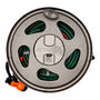 COMBO MANGUERA MAN22X1/2RE, PORTAMANGUERA PORMA50 Y PISTOLA DE RIEGO PR409